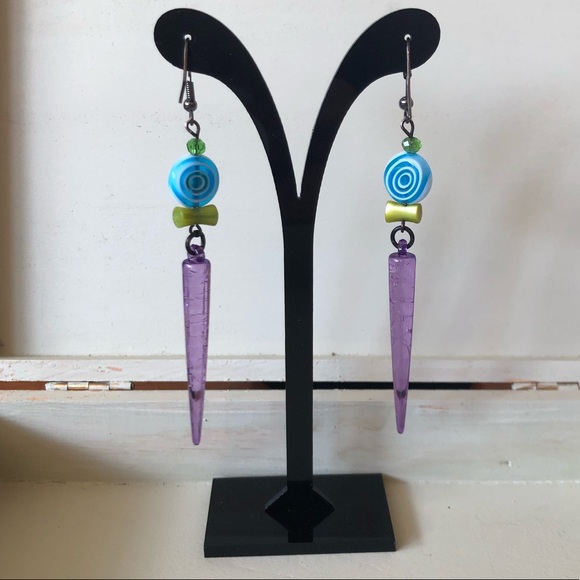 ☀️ Unique Drop Earrings - Picture 2 of 3